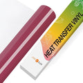 HTVRONT HTV Rolls Heat Transfer Vinyl, Rose Maroon by HTVRONT