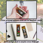 ACRNIGHEET 6PCS Cross Stitch Bookmark Kit - Image 3