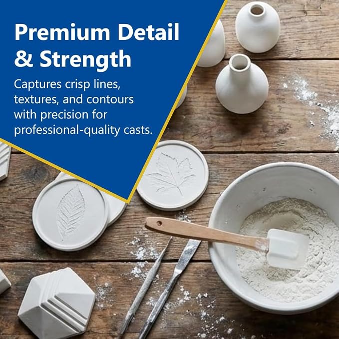 Perfect Cast Mold Casting Powder, Fast-Curing, Water-Based Material - Image 3
