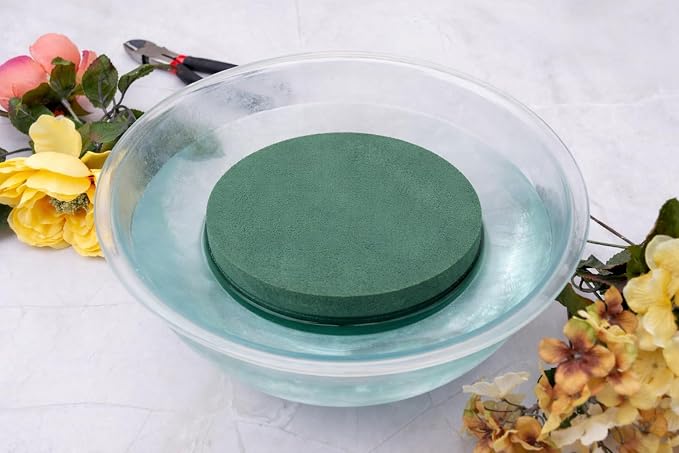 FLOFARE Pack of 6 Floral Foam Round Blocks - Image 3