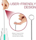 Long Straw Brush Cleaner, Flexible Nylon Tube Cleaning Brushes - Image 4