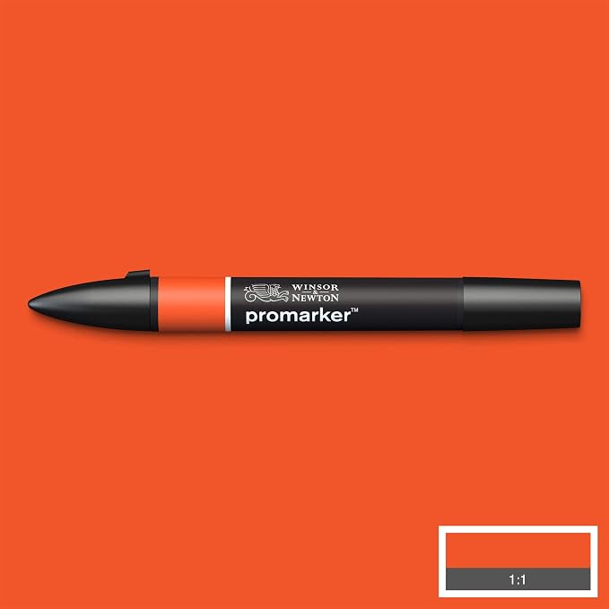 Winsor & Newton ProMarker, Bright Orange - Image 3