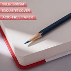 Prudiut Hardcover Pocket Sketchbook, 98lb/160gsm Heavyweight Tiny Sketch Book - Image 3
