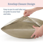BEDELITE Satin Pillowcase for Hair and Skin, Super Soft and Cooling Similar to - Image 6
