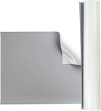 Pacific Arc Vinyl Board Cover. Self Healing and Stain Resistant Gray/White Sheet by PacificArc
