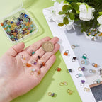 SUPERFINDINGS 84Pcs Natural Mixed Pendants Nuggets Gemstone Charms Crystal - Image 3