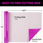TORC Purple Puff 3D HTV Vinyl Heat Transfer, Silhouette | DIY Crafts, Apparel - Image 3