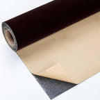 Self Adhesive Plush Velvet Fabric Sheets Velvet Flock Paper Roll Soft Flocking by AINITAOCOM