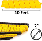 Electriduct 2 Inch Heavy Duty Spiral Wrap HDPE Flexible Plastic Cable Sleeve - Image 3