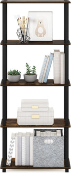 Furinno Turn-S-Tube 5-Tier Multipurpose Shelf Display Rack - Image 6