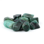 ColouredRocks 10pcs. Emerald Crystals, Raw Stones, Rough Gemstones, Jewelry - Image 2