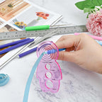 12 Pcs Paper Quilling Slotted Tool Paper Curling Tools Kit Quilling Needle Pen - Image 7