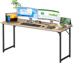PayLessHere | 63 Inch Computer Desk | Nature | Office Desk by PayLessHere