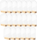 Bercoor 20 Pack 4x6 Inch Blank Clear Arch Acrylic Sign by Bercoor