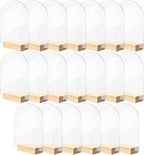 Bercoor 20 Pack 4x6 Inch Blank Clear Arch Acrylic Sign by Bercoor