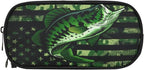 ANANGTEE Cute Green Glory Fish Pencil Case - Image 5