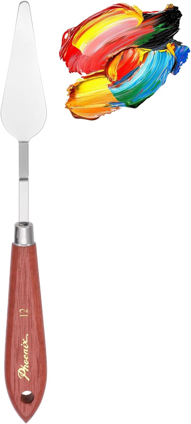 MECCANIXITY Pack of 1 Palette Knife No.12, 8.5" Long Palette Knives by MECCANIXITY