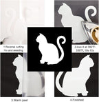 FUNKAKA Heat Transfer Vinyl Reflective White HTV Roll, Reflective HTV Vinyl - Image 3