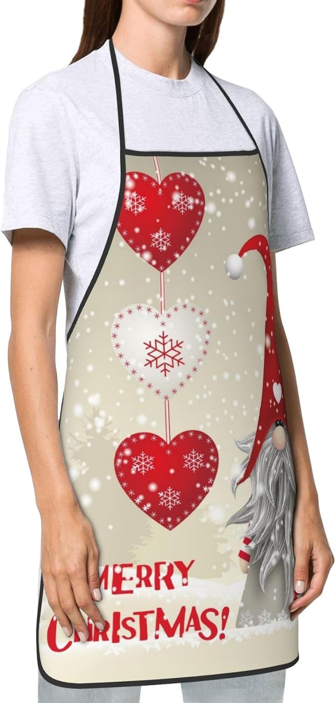 Apron Cooking Chef Work Shop Women Men Baking Decorations Painting Bbq Grilling - Image 4
