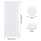 JANYUN 225 Pieces Double Sided Sticky Dot Stickers Removable Round Putty Clear - Image 2