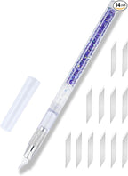 Exacto Knife Set, Bling Hobby Knife Pen by Arvakr