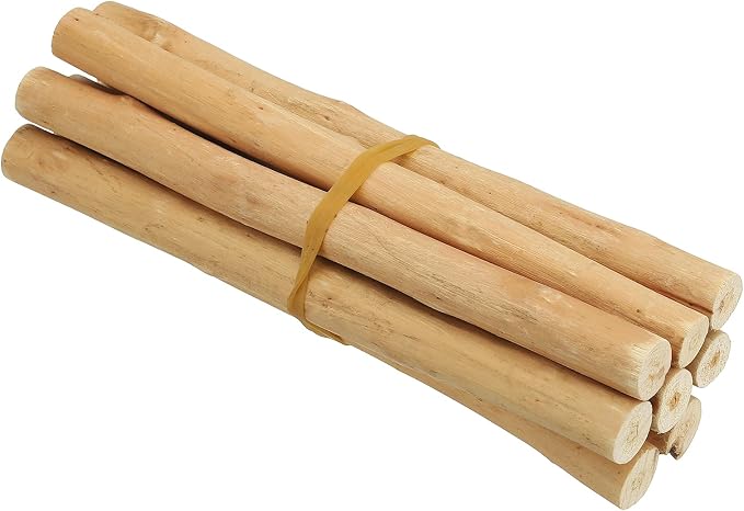 PATIKIL 8 Pcs / 20cm Wood Log Sticks, 0.6-1.2inch in Diameter Natural Driftwood by PATIKIL