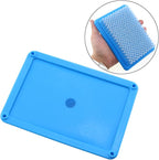 LUORNG Embroidery Sewing Craft Felting Needle Wool Felt Rug Brush Blue Felting - Image 5