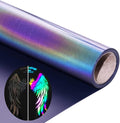 Reflective Heat Transfer Vinyl Reflective Rainbow HTV Vinyl Rolls 12inch x by KEGUMINGX