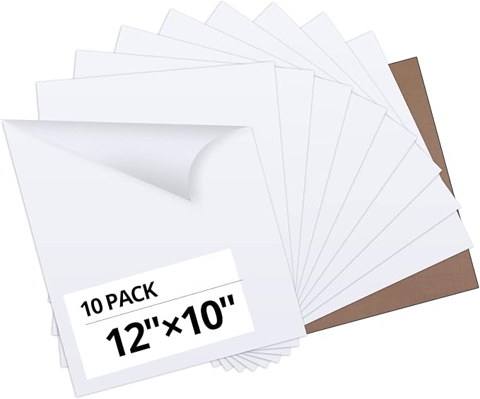 HTVRONT White Heat Transfer Vinyl Bundle by HTVRONT