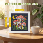 WUSARPLY Mushroom Stamped Cross Stitch Kits - Image 3