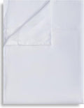 Twin Flat Sheet Only, 1 Pack White Top Bed Sheets, Soft Breathable Brushed by Culve