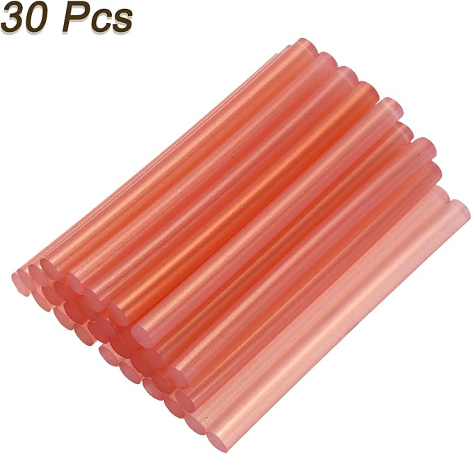 uxcell 30pcs 7mm x 100mm Mini Hot Glue Sticks - Image 3
