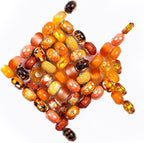 Aipridy European Large Hole Beads, Colorful Glass Charm Beads Set - Image 5