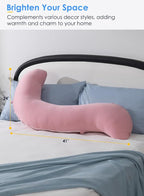 QUEEN ROSE Cooling Body Pillow, Full Body Support Pillow - Image 8