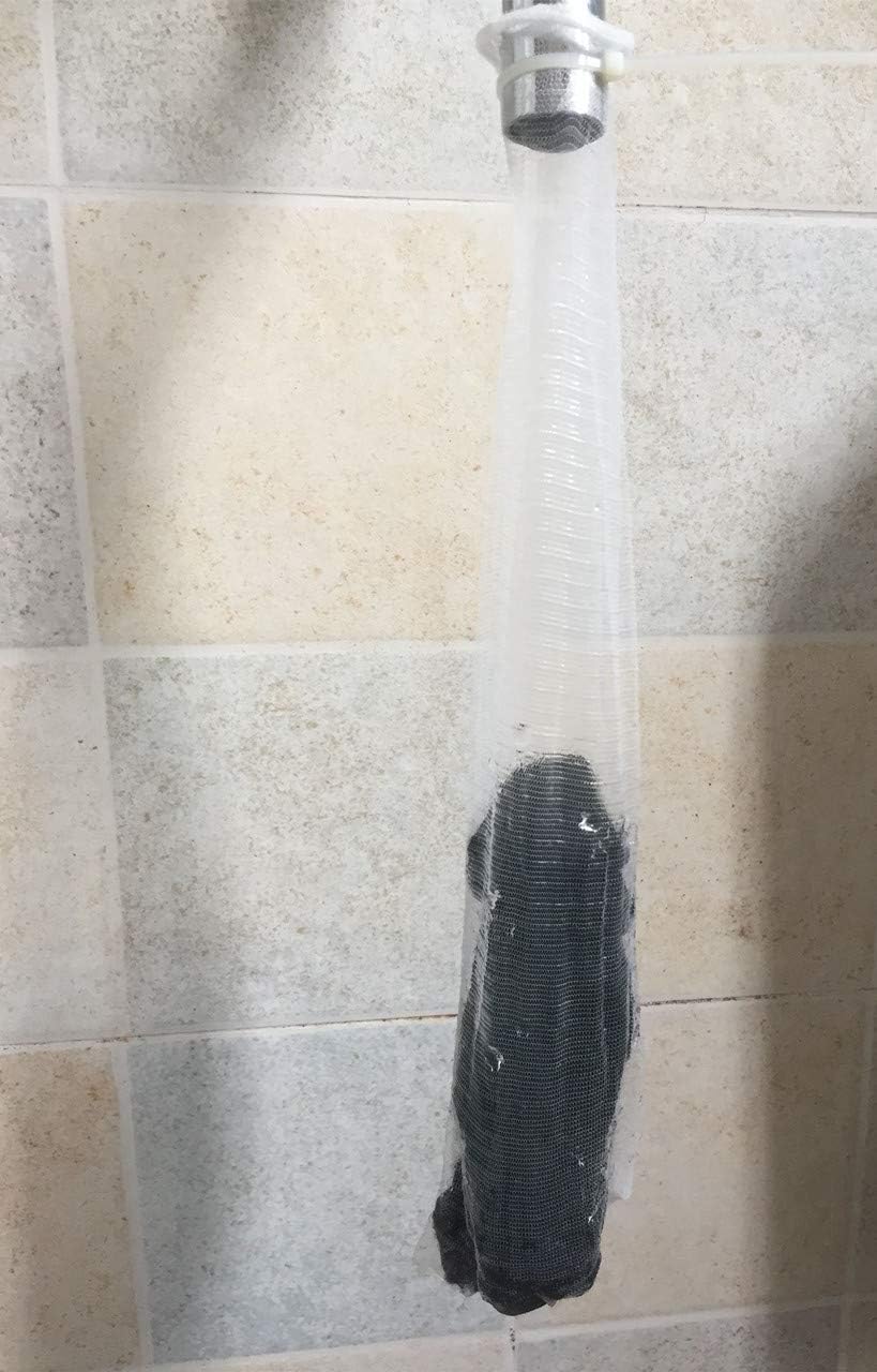 24 Pack Washing Machine Hose Lint Traps Washer Lint Catcher Dog Pet Hair Remover Laundry Lint Mesh Filters with Cable Ties