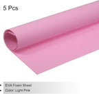 MECCANIXITY EVA Foam Sheets Light Pink 19.7 Inch x 17.7 Inch 0.8mm Thick Crafts - Image 3