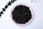 MAIBAOTA Natural Black Obsidian Crystal Quartz Rocks Chips Vase Filler Rocks - Image 3