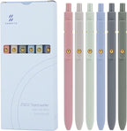 Ddaowanx Gel Pens, 0.5mm Fine Point Quick Dry Blue Ink Pens Retractable by Ddaowanx