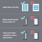 Art3d Double-Sided Tape, Washable - Image 4