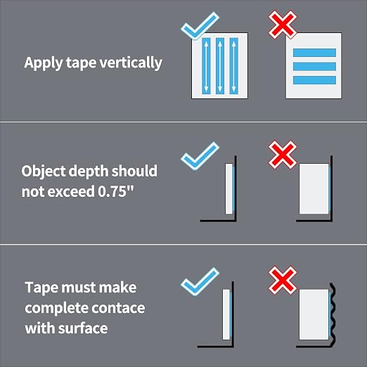 Art3d Double-Sided Tape, Washable - Image 4