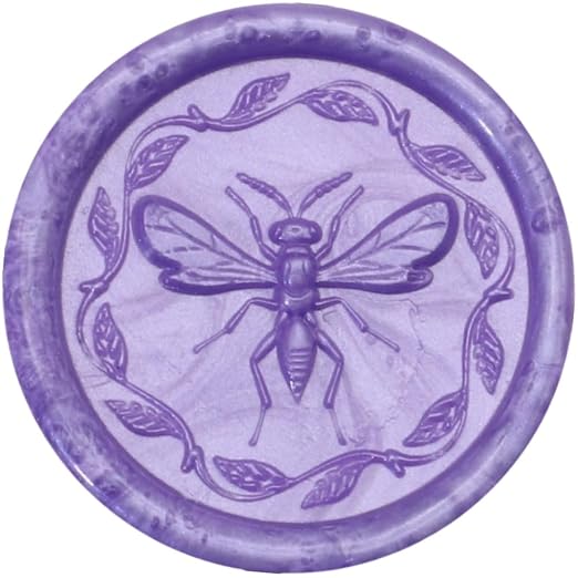 300Pcs Lilac Sealing Wax Beads, Vintage Wax Seal Beads - Image 2