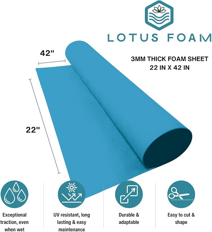 Lotus Foam Large 3mm EVA Foam Sheet - Image 2