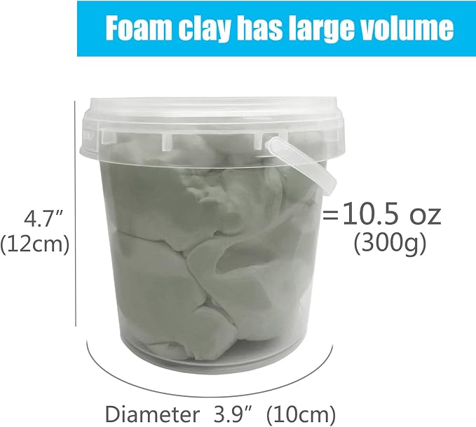 Air Dry Modeling Clay 10.5 oz Ultra Light Magic Clay DIY Moulding Dough Primary - Image 4