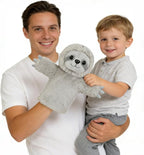 4 PCS 11Inches Animal Hand Puppet Set Forest Cute Realistic Plush Puppets Toys - Image 6