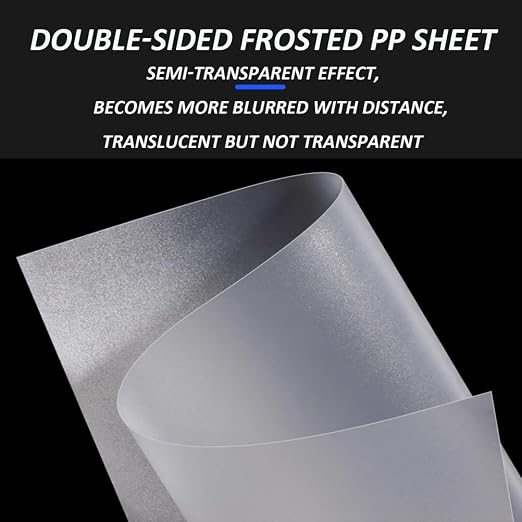 0.4mm Frosted Translucent PP Sheets, Flexible PVC Board - Image 4
