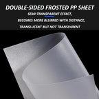 0.4mm Frosted Translucent PP Sheets, Flexible PVC Board - Image 4