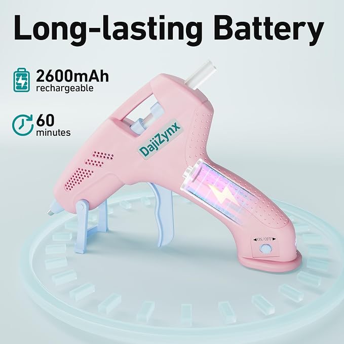 Hot Glue Gun, Cordless Hot Glue Gun - Image 3