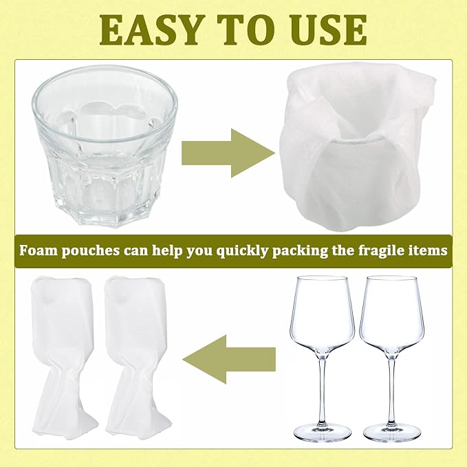 100PCS Large Foam Pouches 12x16 Inch, Foam Packing Pouches - Image 4