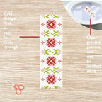 FREEBLOSS 6 PCS Cross Stitch Bookmark Kits - Image 3