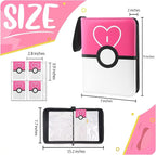 Card Binder 4 Pocket, Trading Card Holder Fits 400 Cards - Image 2